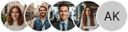 Several investor profile avatars displayed on the Ceravindo trading review block